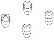 PUMP FEET FOR 3.8 GPM FIMCO PUMP