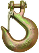 3/8' GR70' CLEVIS SLIP HOOK W/ LATCH