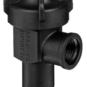 DIAPHAGM CHECK VALVE NYLON 1/4NPTF