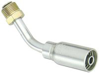 06UB47 INVERTED MALE SWVL 45 DG TUBE ELB