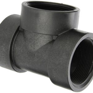 3" BLACK POLY PIPE TEE BANJO