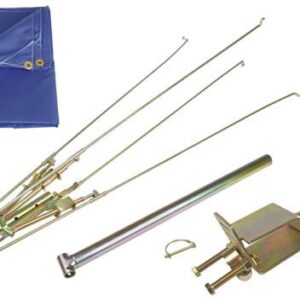 ROPS UMBRELLA W/BKT BLUE