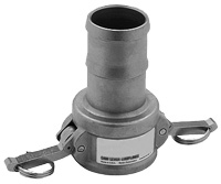 3/4" ALUMINUM COUPLER X SHANK