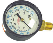 GAUGE 1/4 NPT 0-160 B.M.