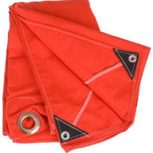 UMBRELLA COVER RED CANVAS