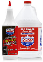 SYNTHETIC 75/90 GEAR LUBE-QT