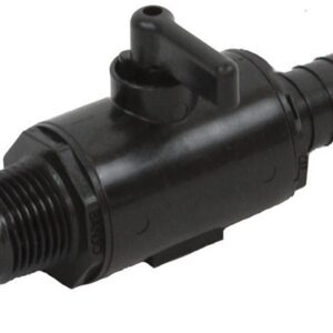 3/8"HOSE BRB X 1/2"MNPT MICRO-VALVE