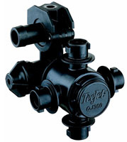 4 WAY MULTI NOZZLE ELL 1"