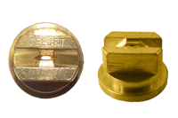FLAT SPRAY TIP - BRASS #2 65 DEGREE