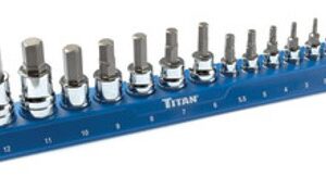13 PC METRIC HEX BIT SOCKET SET