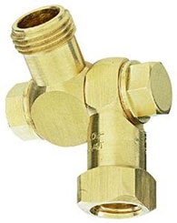SWIVEL ADAPTER BRASS 1/8