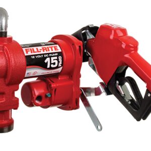 FILL RITE 12V FUEL PUMP W/AUTO NOZZLE