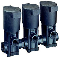 SOLENOID SHUTOFF VALVE 3 GANG