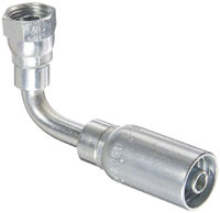 06U60D FEM SWVL DIN UNIV SEAT 90 DG ELB