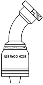 CODE 62 FLANGE 45 BEND