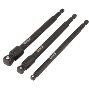 3 PC. 6 IN. IMPACT WOBBLE SOCKET ADAPTER