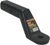 HD SOLID BALL MOUNT 2" DROP 1 1/4 HOLE