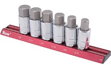 6 PC.1/2" DR.SAE HEX BIT SOCKET SET