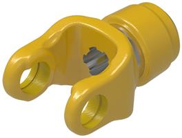 QD YOKE 2400 SERIES 1-3/8 6 SPL