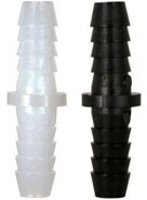 1/2" HOSE MENDER - BLACK POLY