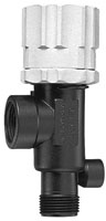 POLY PRESSURE RELIEF VALVE - 1/2"