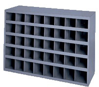 METAL PARTS CABINET-40 BINS