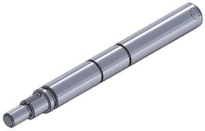 SHAFT 5/8"DIA KEYWAY STAINLESS