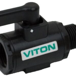 1/4"FML X MLE NPT MICRO-VALVE FKM