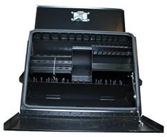 30"L X15"W X17"T HD STEEL TOOL BOX