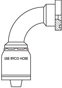 CODE 61 FLANGE 90 BEND