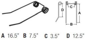 41410 NOBLE HARROW TINE