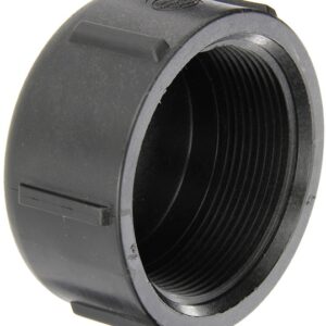 3" BLACK POLY PIPE CAP