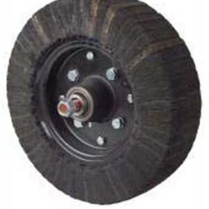 4" X 8" WHEEL AND HUB ASSEMBLY