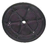 NYLON WHEEL HALF FOR 1X12LG CTR HOLE