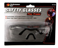 FLEX FRAME SAFETY GLASSES