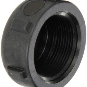 1-1/2" BLACK POLY PIPE CAP