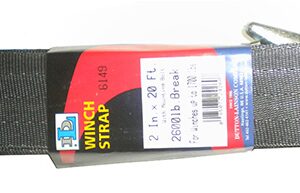 6149 POLY STRAP W/ HOOK FOR HAND WINCH