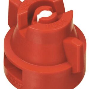 EXT RANGE FLAT SPRAY TIP/CAP COMBO RED