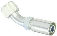 12U696 JIC 37 DG FEMALE SWVL 45 DG ELBOW