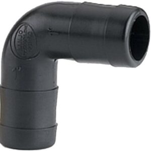 1 1/2 INCH POLY HOSE BARB ELBOW 90 DEG