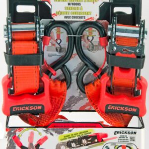 2 PACK 1.25" X 8' SLIDING RATCHET STRAPS
