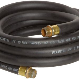 FUEL HOSE W/STATIC WIRE 1" NPTM X 12'