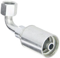 04UL64 FEMALE FORSEAL SWIVEL 45 DG ELBOW