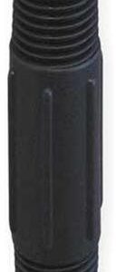 1"X6" BLACK POLY NIPPLE