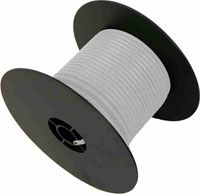 100'  10GA. PRIMARY WIRE--WHITE