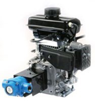 4 METAL ROLLER PUMP & ENGINE