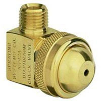 DIAPHRAGM CHECK VALVE NOZZLE BODY BRASS