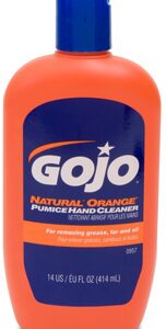 GO-JO-14 OZ. BOTTLE-ORANGE W/PUMICE