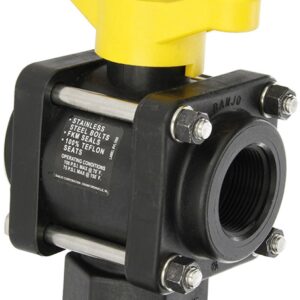 3 WAY 1-1/4" FPT, 1-1/2" PORT