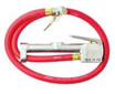 INFLATOR GAUGE, 36" HOSE WHIP